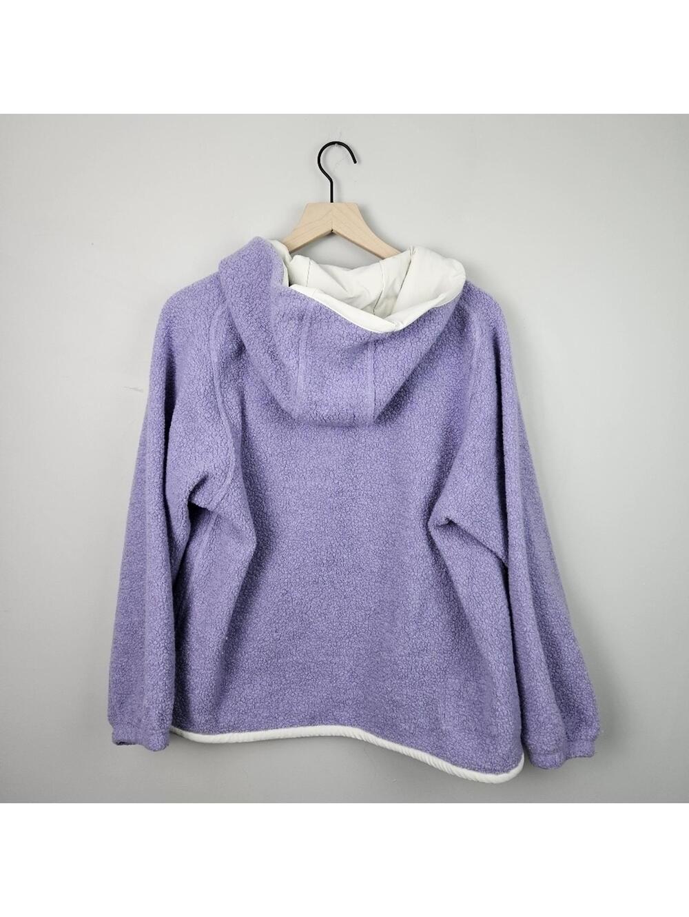 Outdoor Voices Megafleece Pullover Purple Small - Picture 9 of 9